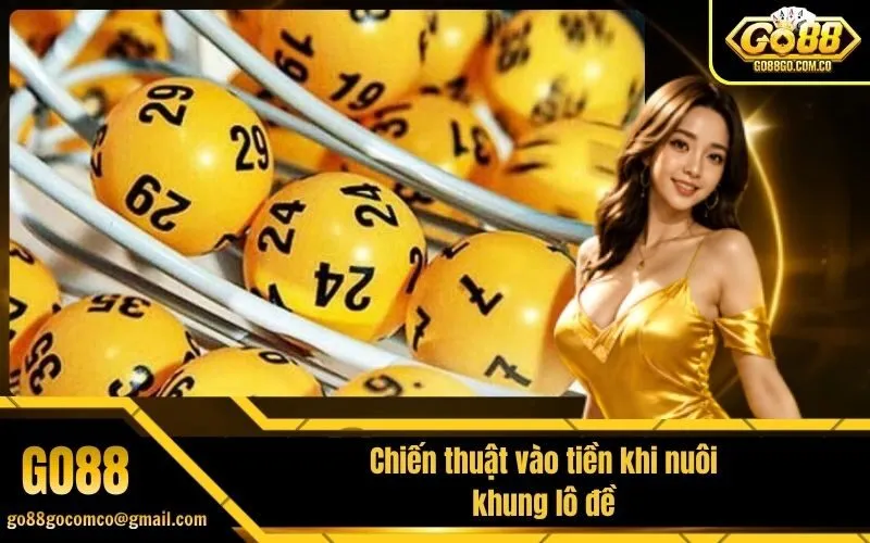 Chiến thuật vào tiền khi nuôi khung lô đề