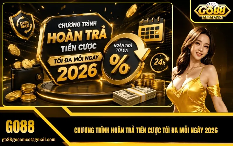 Chương Trình Hoàn Trả Tiền Cược Tối Đa Mỗi Ngày 2026