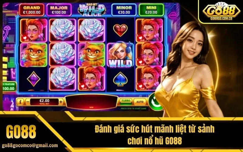 Đánh giá sức hút mãnh liệt từ sảnh chơi nổ hũ GO88