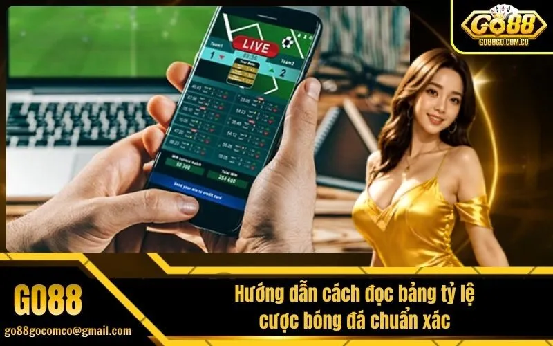 Hướng dẫn cách đọc bảng tỷ lệ cược bóng đá chuẩn xác