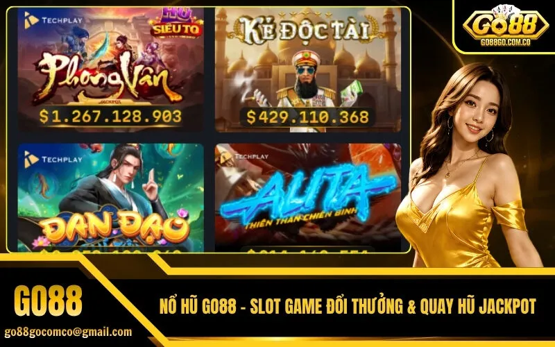 Nổ Hũ Go88 - Slot Game Đổi Thưởng & Quay Hũ Jackpot