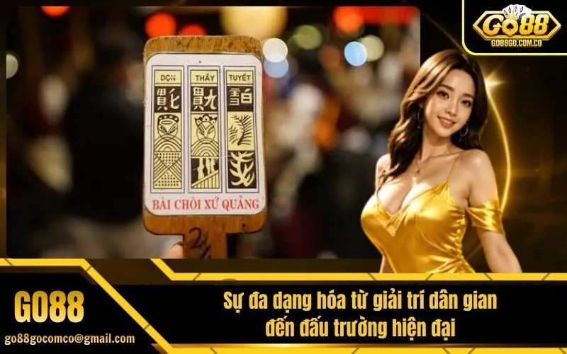 Sự đa dạng hóa từ giải trí dân gian đến đấu trường hiện đại
