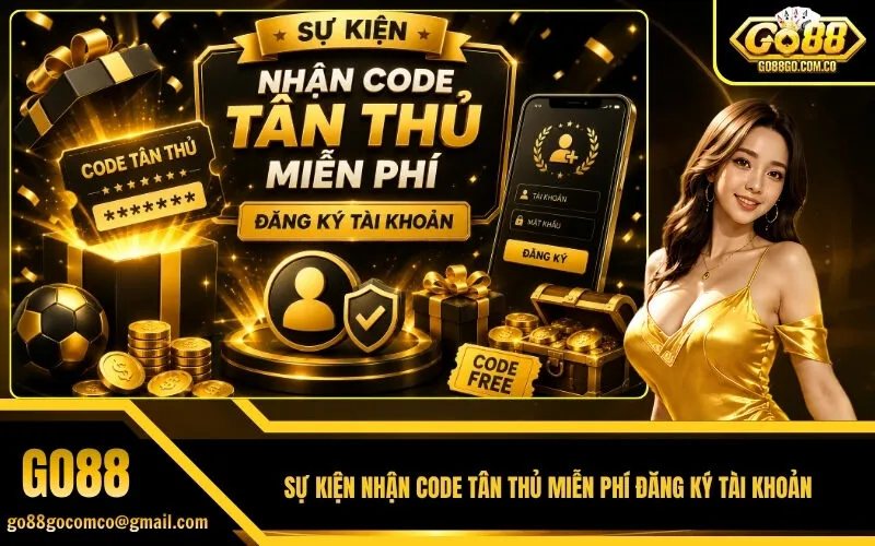 Sự Kiện Nhận Code Tân Thủ Miễn Phí Đăng Ký Tài Khoản