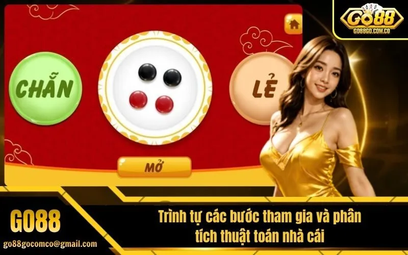 Trình tự các bước tham gia và phân tích thuật toán nhà cái