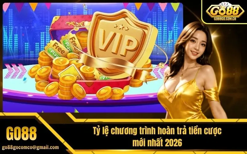 Tỷ lệ chương trình hoàn trả tiền cược mới nhất 2026