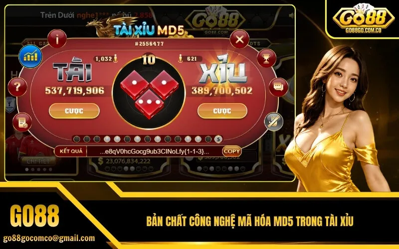 Bản chất công nghệ mã hóa MD5 trong tài xỉu