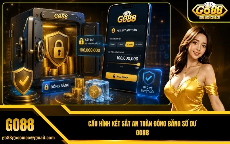 Cấu hình két sắt an toàn đóng băng số dư Go88
