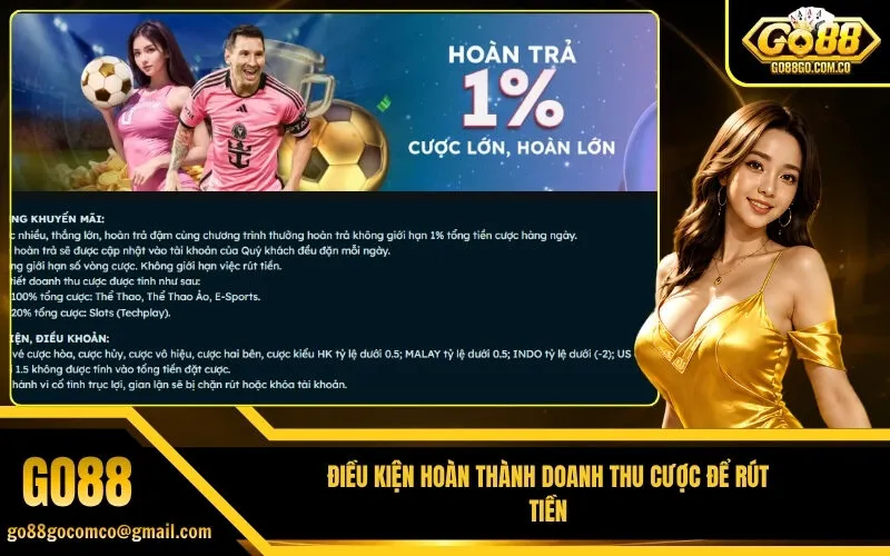 Điều Kiện Hoàn Thành Doanh Thu Cược Để Rút Tiền