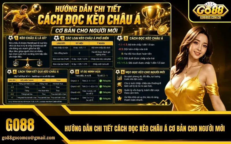 Hướng Dẫn Chi Tiết Cách Đọc Kèo Châu Á Cơ Bản Cho Người Mới