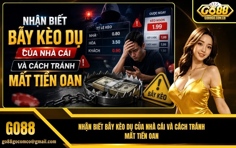 Nhận Biết Bẫy Kèo Dụ Của Nhà Cái Và Cách Tránh Mất Tiền Oan