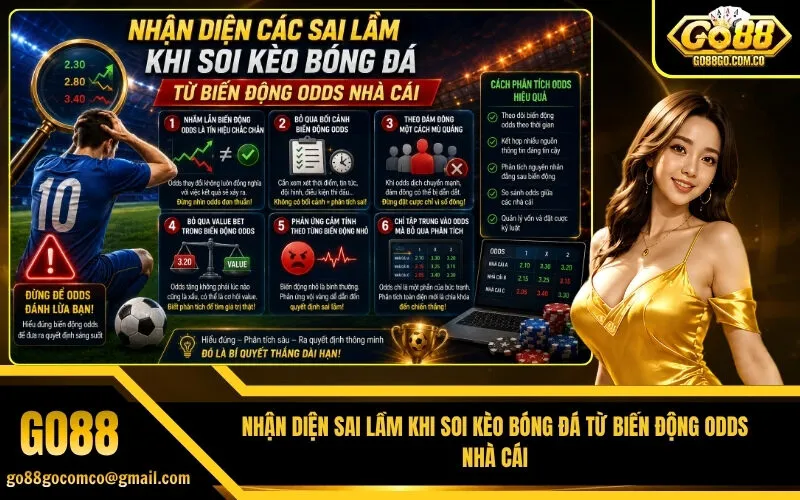 Nhận Diện Sai Lầm Khi Soi Kèo Bóng Đá Từ Biến Động Odds Nhà Cái