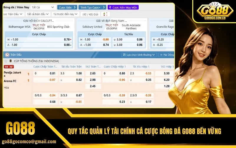 Quy tắc quản lý tài chính cá cược bóng đá Go88 bền vững