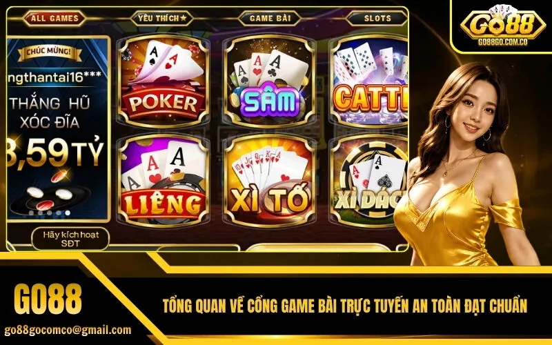 Tổng quan về cổng game bài trực tuyến an toàn đạt chuẩn
