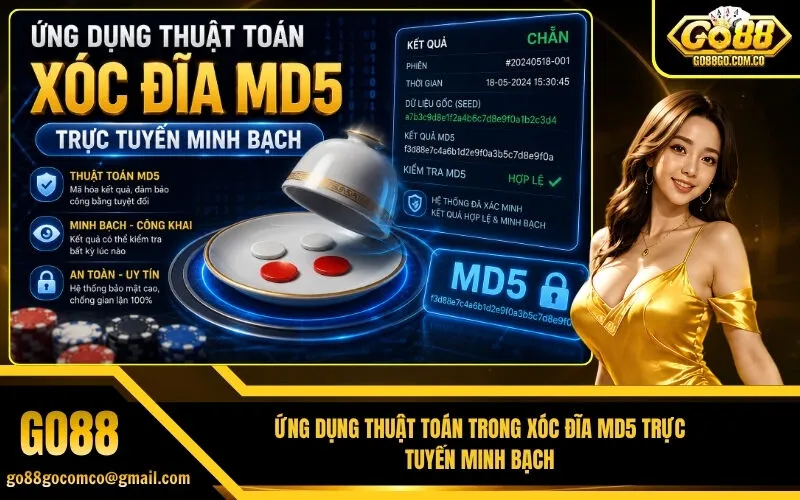 Ứng Dụng Thuật Toán Trong Xóc Đĩa MD5 Trực Tuyến Minh Bạch